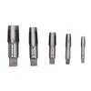 5 Pcs NPT Pipe Tap Set Accuracy Plumbing Thread Tap Repair Tools for Plumbers Mechanics DIYers Carbon Steel