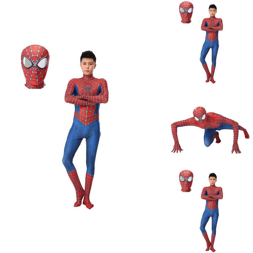 Wykwintny strój cosplay Raimi Spidermana z oddychającym kombinezonem Zentai