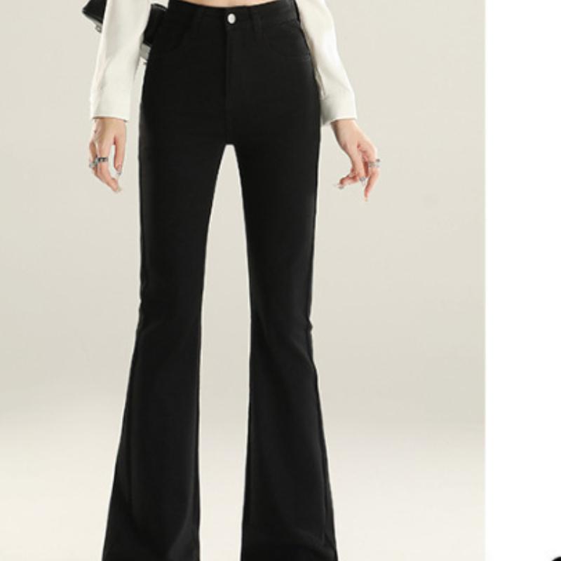 

Узкие джинсы для женщин осенью, Узкие джинсы для женщин осенью, Маленькие брюки-подковы для женщин осенью, 32