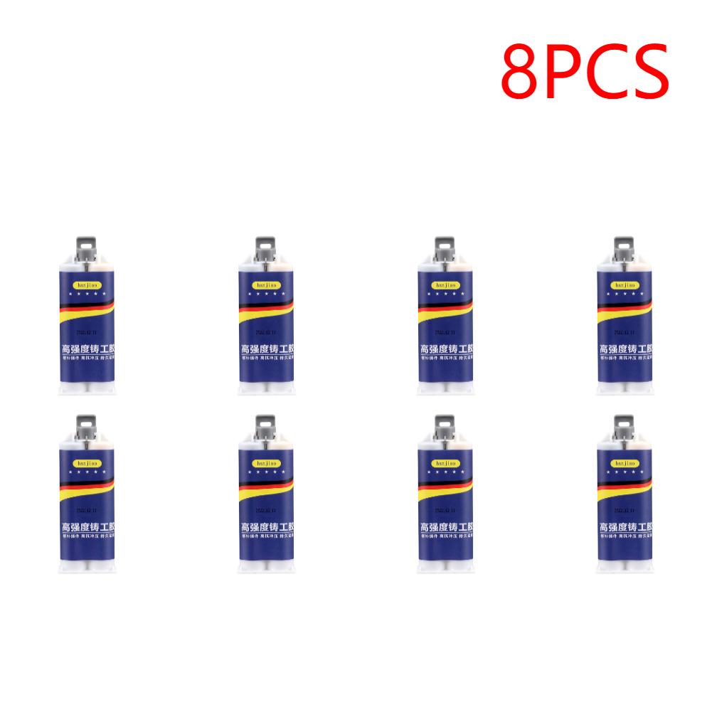 50/100g Metal Repair Glue AB Glue Strong Bond Sealant Glue Heat Resistance Metal Repair Adhesive Industrial Casting Agent