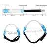 LED Light Up Armband Reflective Adjustable Wearable Silicone Running Belt Strap