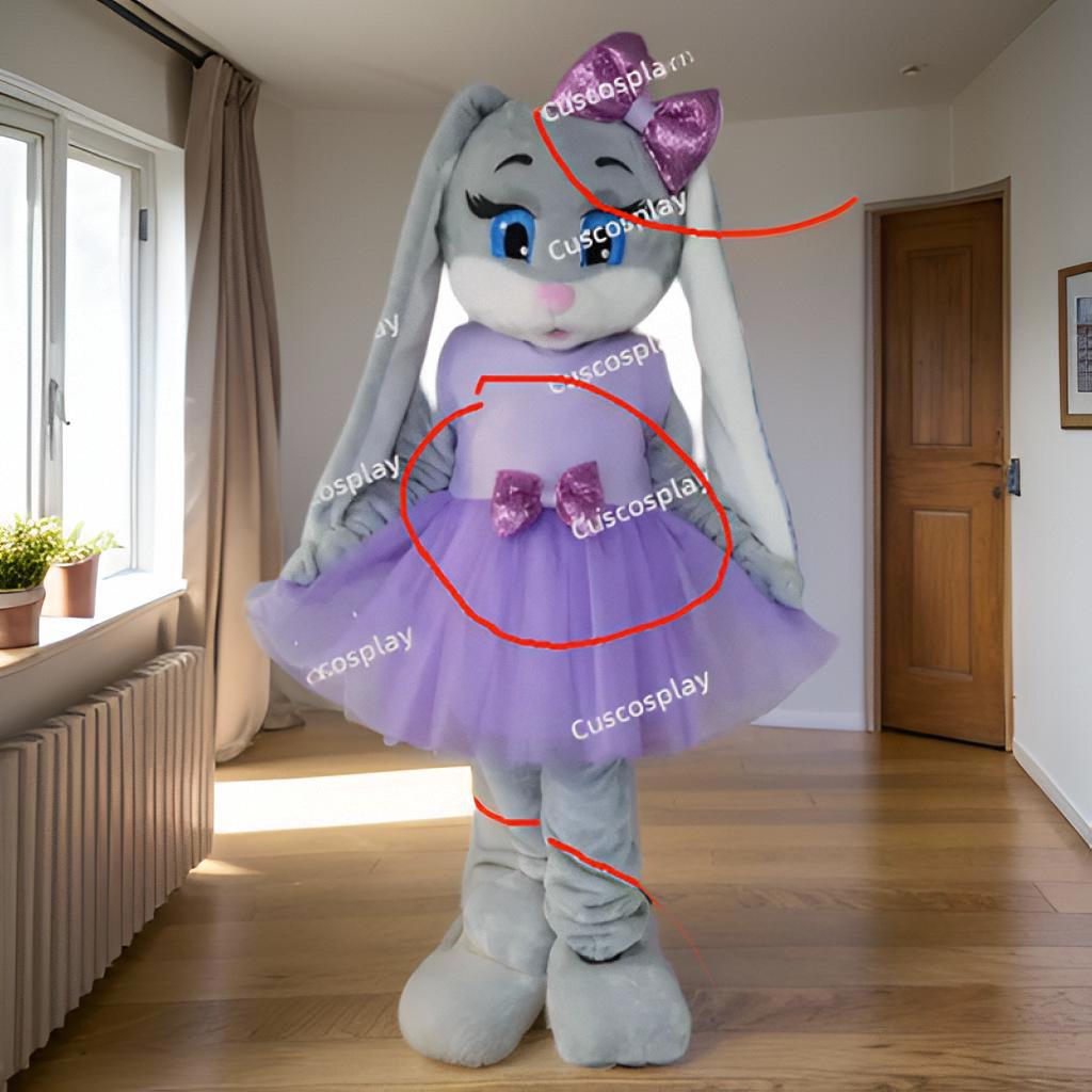 Long-Eared Rabbit Cosplay Costume Set
