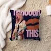 Alternative Rock Band H-Hole Cushion Cover Car Throw Pillow Case For Sofa Car Christmas Gift 40X40Cm 45X45Cm