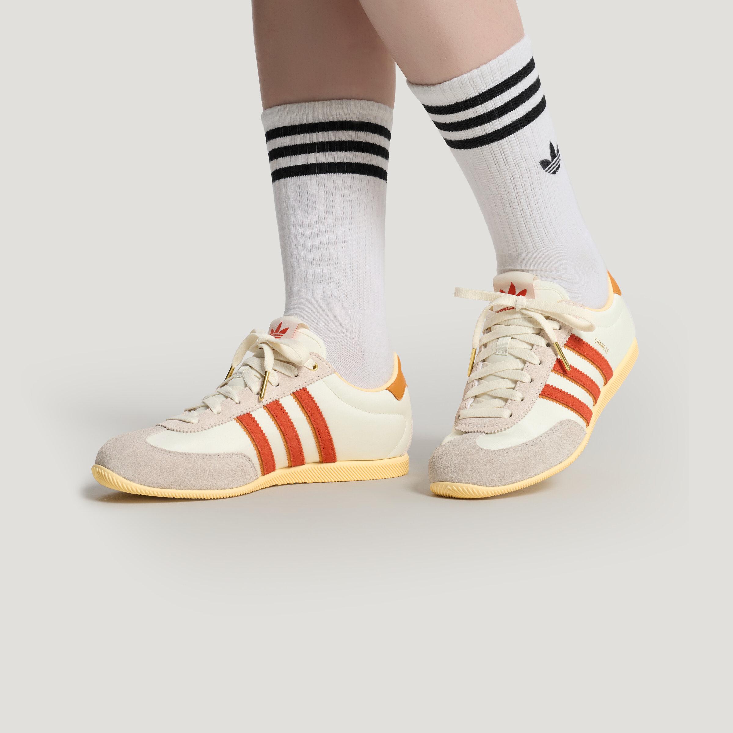 Adidas Originals CHANGLE Textile, Cow Leather Low top Casual Shoes Wom 37