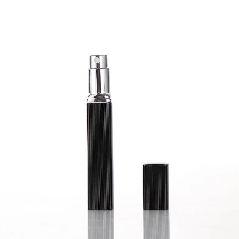 12ml Mini Perfume Refill Bottle Travel Pocket Jars Holder Rechargeable Perfumer Atomizer Spray Empty Glass Bottles Men Women