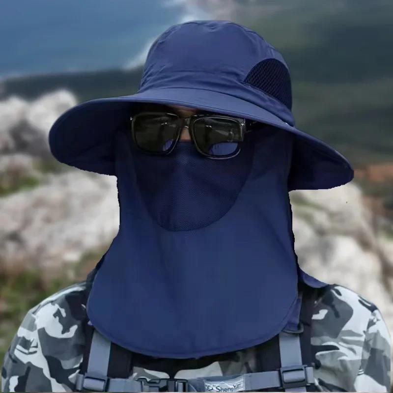 

Бейсбольная шляпа с широкими полями для женщин и мужчин, защита от солнца, охлаждающая шея, кепка для сафари для пеших прогулок, рыбалки, уличная солнцезащитная шляпа с клапаном