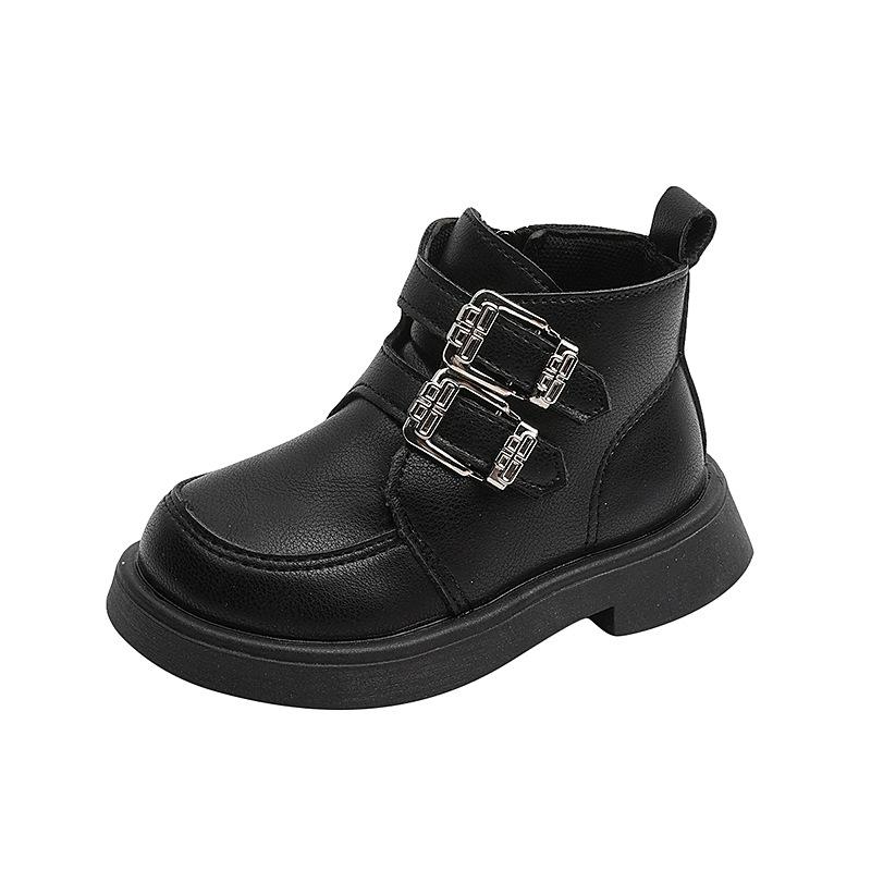 Girls' Martin Boots New Autumn Style Boys' Single Boots British Style Children's Boots Autumn Winter Casual Ankle Boots