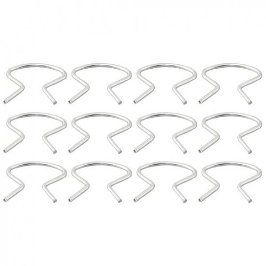 12PCS Door Handle Wind@w Crank Retainer Horseshoe Clip Set For Chevrolet