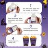 10PCS Novelty Popcorn Boxes Decorative Party Favor Boxes Fashion Gift Packing Boxes  Halloween Theme