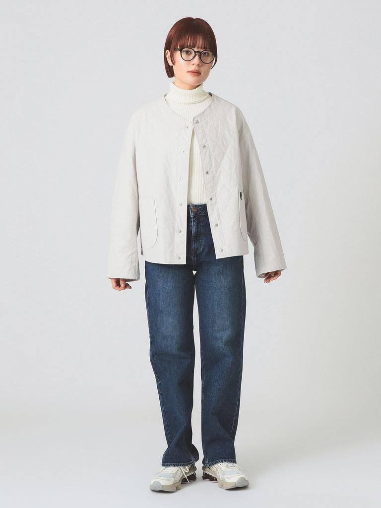 Ray Beams ORCIVAL Insulated Quilted Blouson, Women's, OYSTER 1