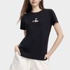 FILA American Vintage Letter Print Casual Round Neck Short Sleeve T-Shirt Women T-Shirts Black F11W329117FBK