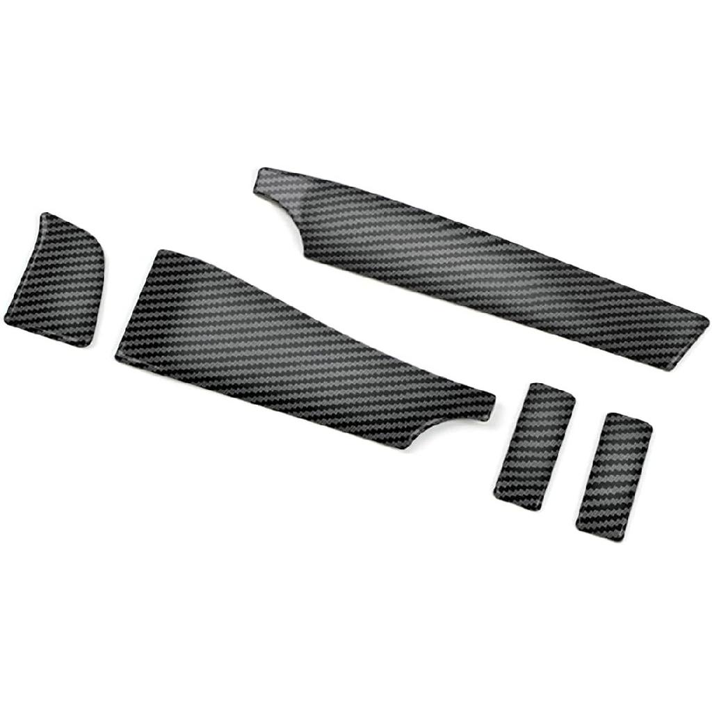 Car Accessories Fit for Mazda CX-30 CX30 2020 2021 2022 2023 2024 2025 Interior Front Center Console Air Vents Outlet Cover Trim Frame (Carbon Fiber