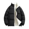 Double-Sided Men's Winter Cotton Padded Jacket - Warm, Loose Fit, Trendy Youth Style for Autumn and Winter