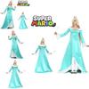 Rosalina Cosplay Kleid Aus Super Mario Galaxy Komplettes Set Mit Krone