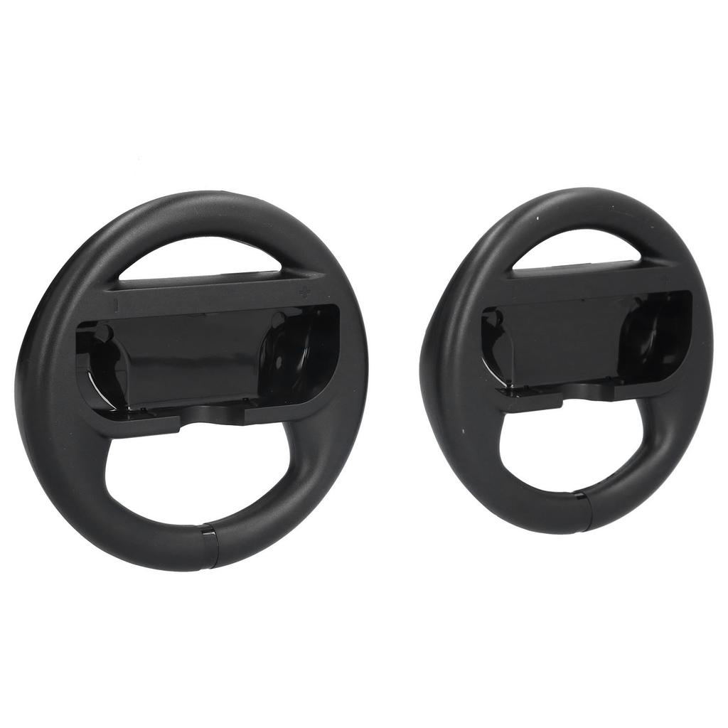 Racing Game Steering Wheel Portable and Easy To Operate Steering Wheel Controller for SwitchBlack