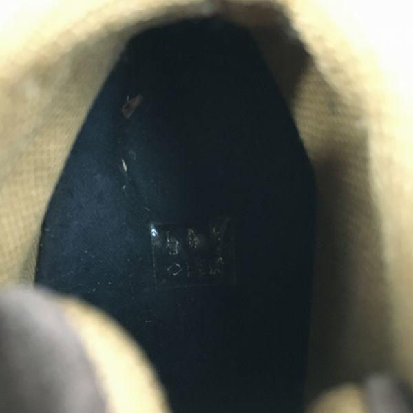 Footprints Portugal Made Leather Short Boots Brown 25.5-26.0-26.5(USED)