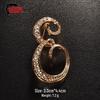 Men's Suit Jacket Brooch: Elegant English Letter Pin for a Stylish Touch