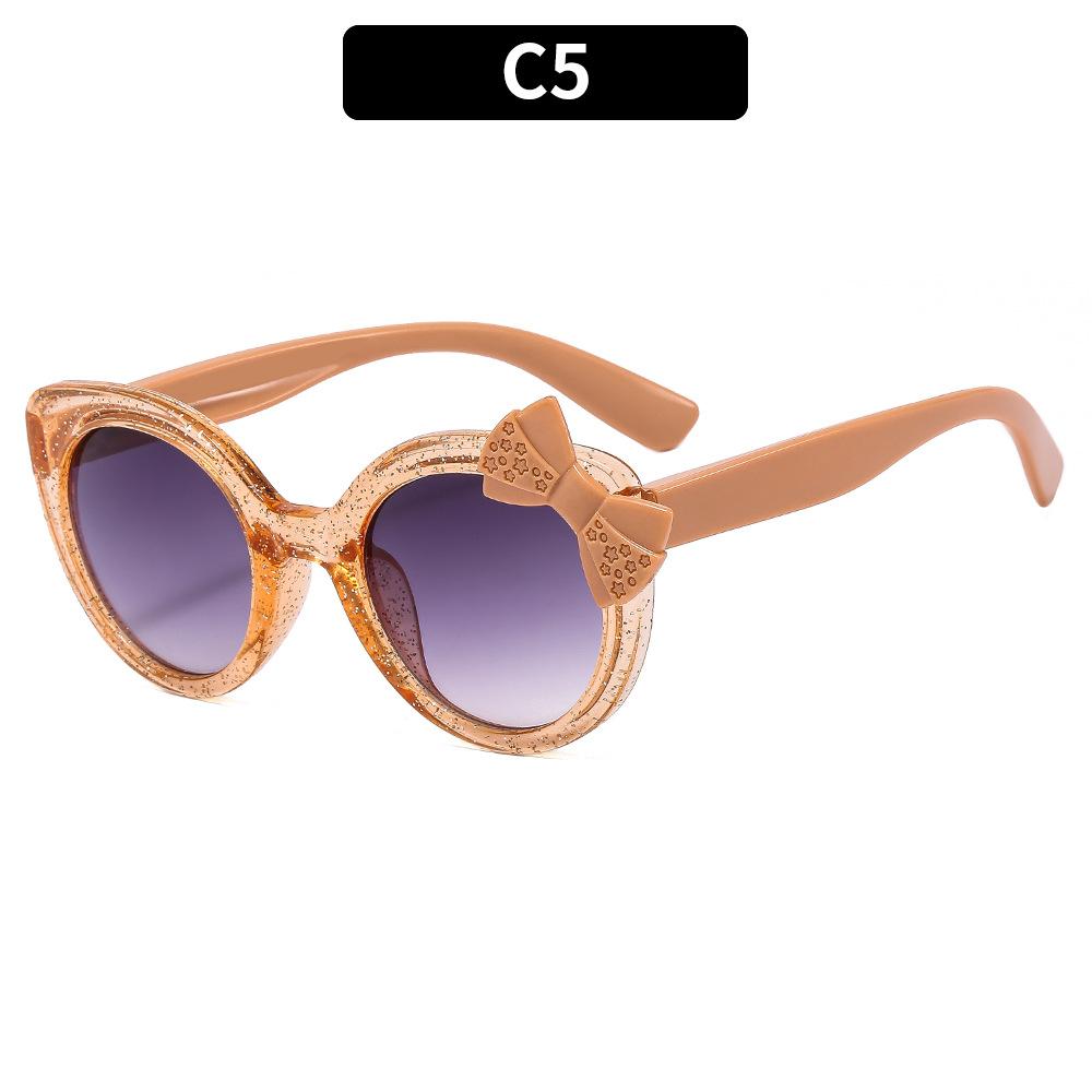 Girls Boys Cute Animal Cartoon Ears Sunglasses Outdoor Sun Protection Children Lovely Vintage Sunglasses Protection Classic Kids