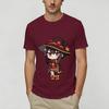 Megumin KonoSuba TShirt for Unisex Novelty Cotton Tee Shirt Crew Neck Short Sleeve T Shirts Birthday Present Clothing
