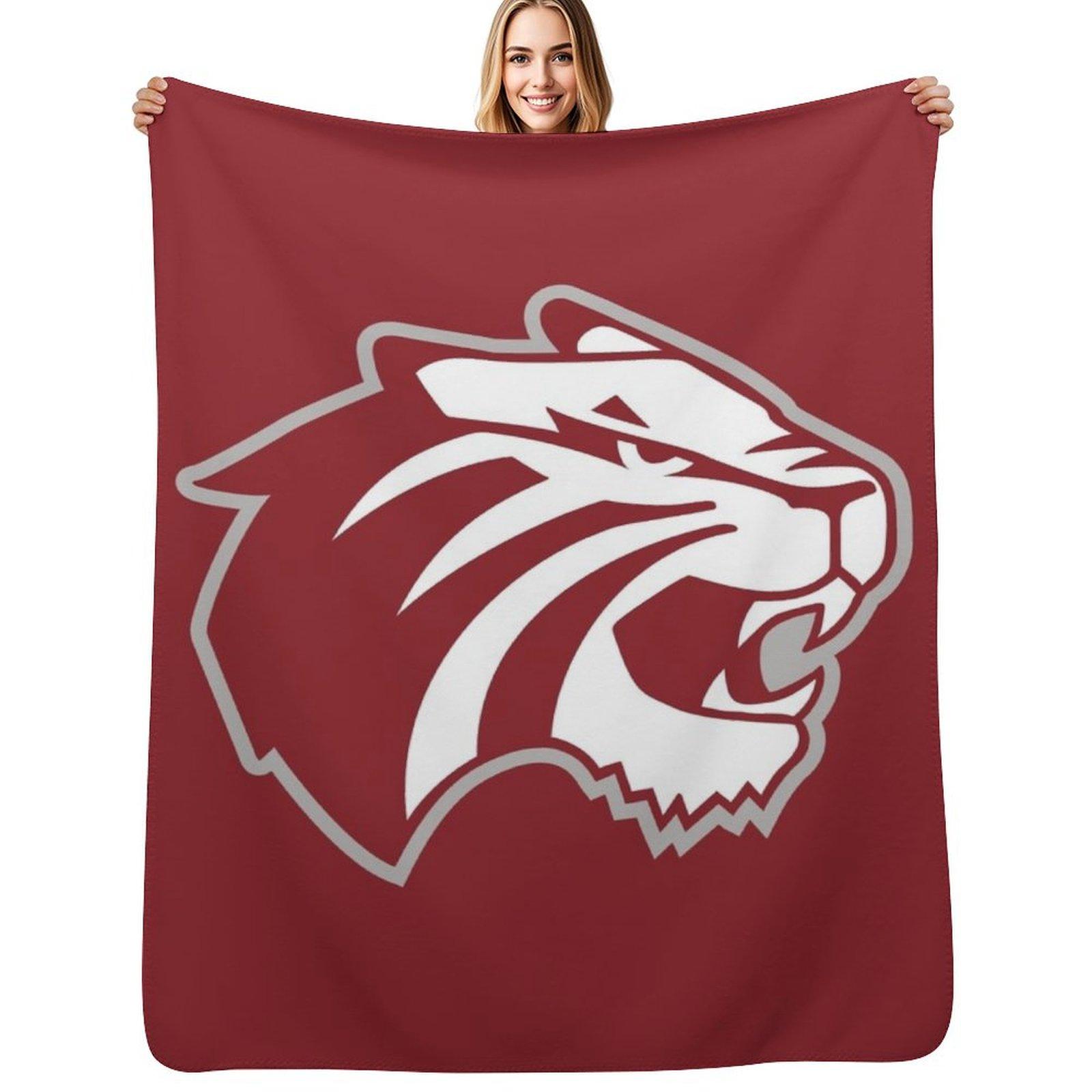 Trinity University Throw Blanket Summer Cool Breathable Blanket for Sleeping Size: 75*100cm, Weight: 230 GSM