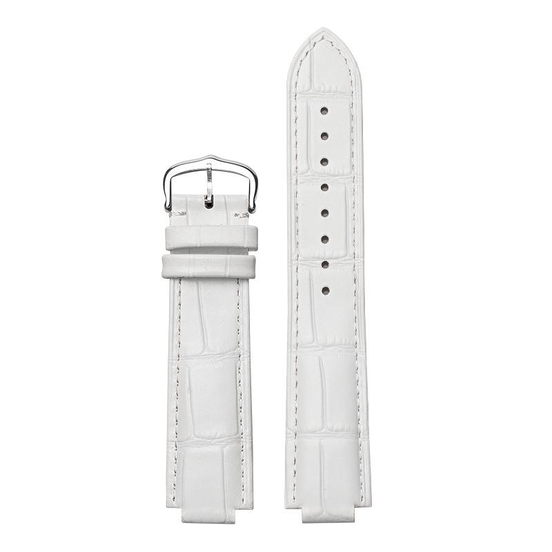 Blue Balloon Uhrenarmband aus echtem Leder für Damen und Herren, wasserdicht, hochwertiges Rindsleder, konvexe Oberfläche