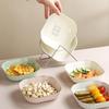 Piatto piccolo per ossi in stile cartone animato Piatto crema - Piatto da portata per alimenti per frutta e snack