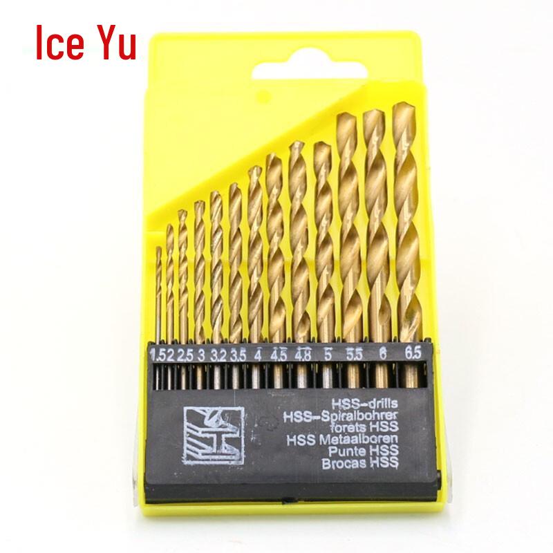 Bing Yu BY-574 Titanium Coated Twist Drill Bit Set