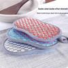 Dual-Sided Absorbent Dishwashing Sponge with Coral Fleece for Stain Removal and Non-Stick Oil Cleaning