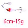 4g 8g 10g 15g 20g Fishing Lures Wobble Rotating Metal Vib Vibration Bait Fishing  Artificial Hard Baits Spinner Spoon Lure Pesca