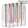 Thickened Washable Clothes Dust Cover - Transparent Zippered Storage Bag for Suits & Coats