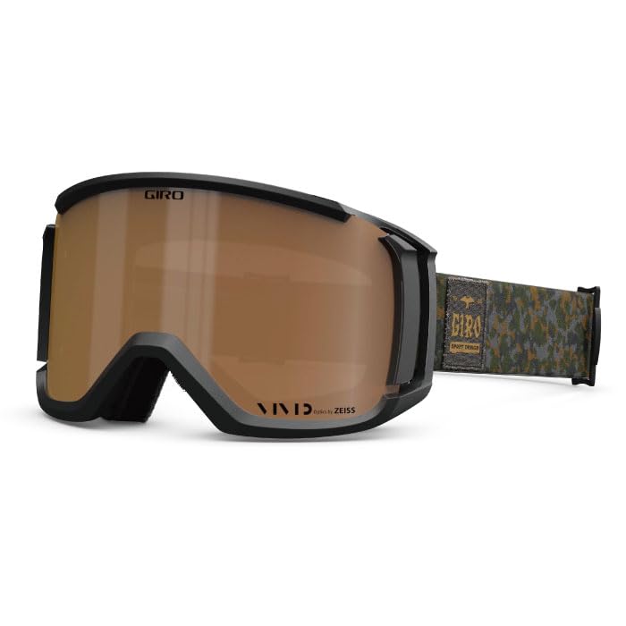 

Giro 7156258 REVOLT Tort Silencer Camo Vivid Patrol Snow Goggles for and Cold Weather Protection Skiing, Snowboarding,