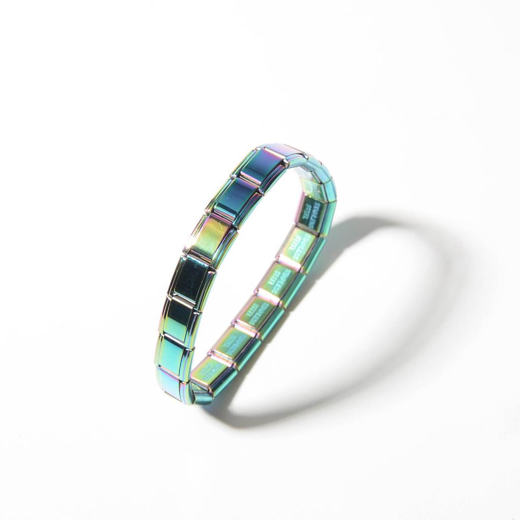 18 szt. Personalizowane Akcesoria do Bransoletek Moduł Włoski DIY Prezenty Materiał Stal Nierdzewna Litera Kreskówka Neutralny Numer Bransoletka