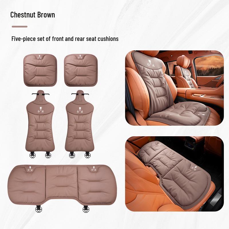 Compatible Hongqi Car Seat Cushions for H5/HS5/H9/H6/EQM5/HS3/HS7 - All-Season Car Interior Accessories