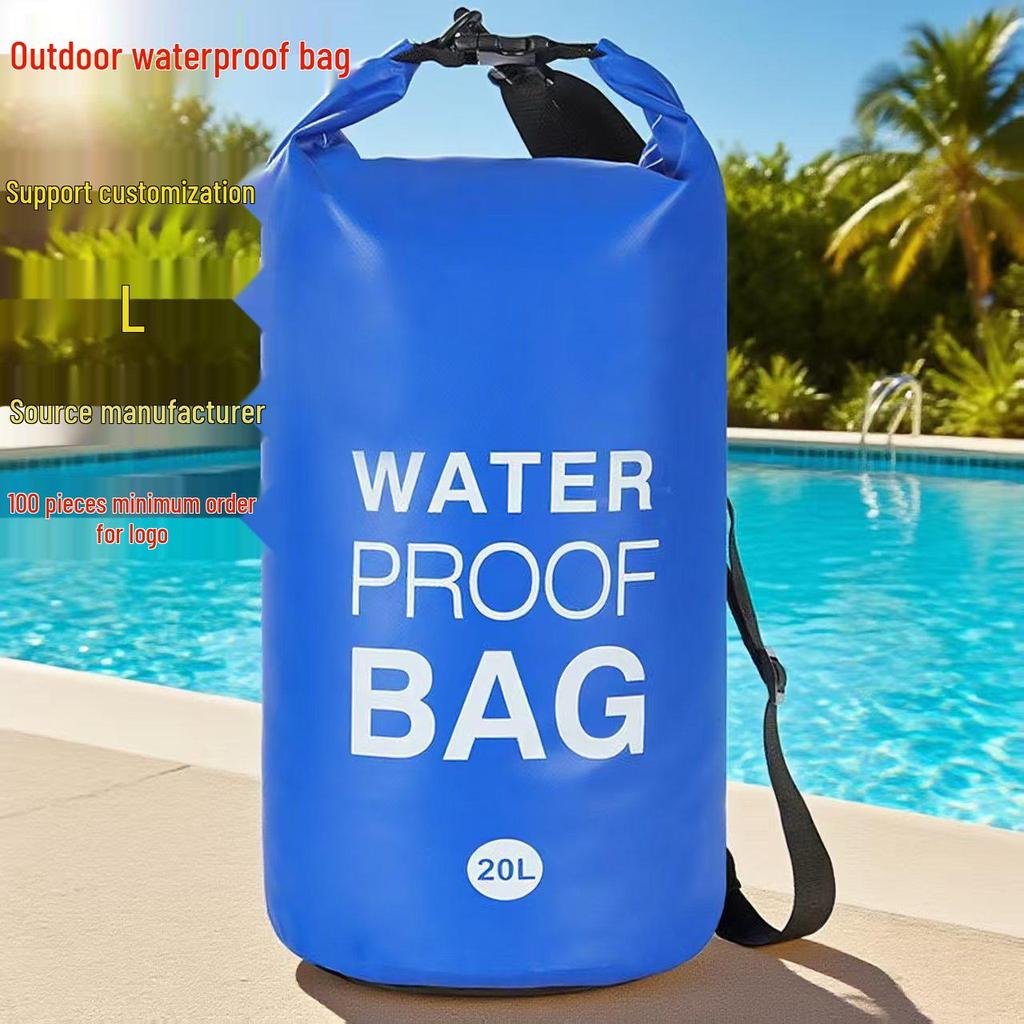 Waterproof Cross-Body & Backpack Beach Mesh Bag for Swimming, Cycling, and Camping