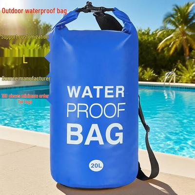 Waterproof Cross-Body & Backpack Beach Mesh Bag for Swimming, Cycling, and Camping