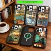 Süßes Anime-Küchenmuster Handyhülle Für iPhone17,16,15,14,13,12,11 Plus,Pro Magnetisch Für Magsafe Kabelloses Laden