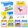 Elektronische Spanische Kognitive Karten Kinder Sprechende Lernkarten Hörbücher Lernkarten Früherziehung Wörter lernen Lernspielzeug Spiel