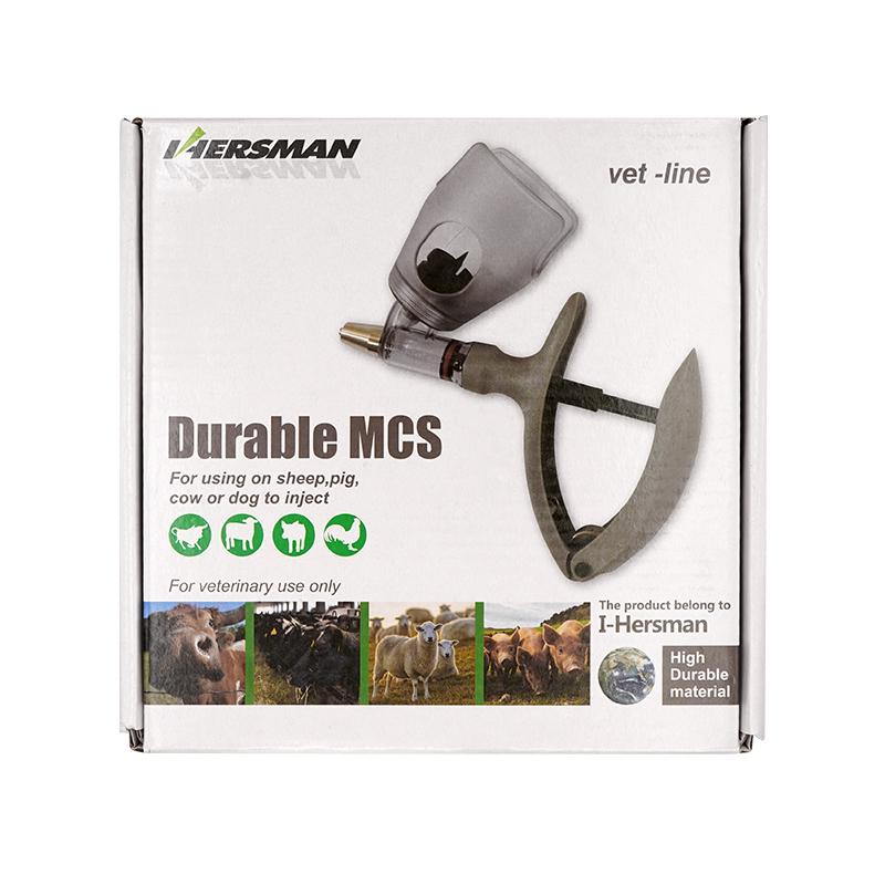 1/2/5ml Automatic Veterinary Continuous Syringe Adjustable with Bottle Animal Injection Vaccine for Livestock Pig Cattle Sheep