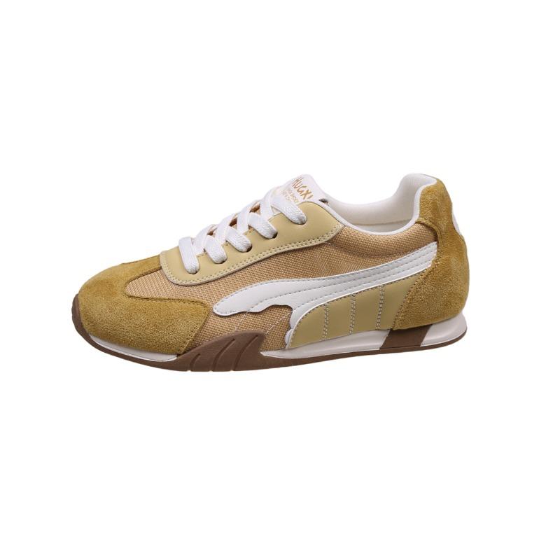 Spring and autumn new Forrest Gump shoes lace-up breathable mesh casual women's shoes outdoor running shoes Korean version single shoes