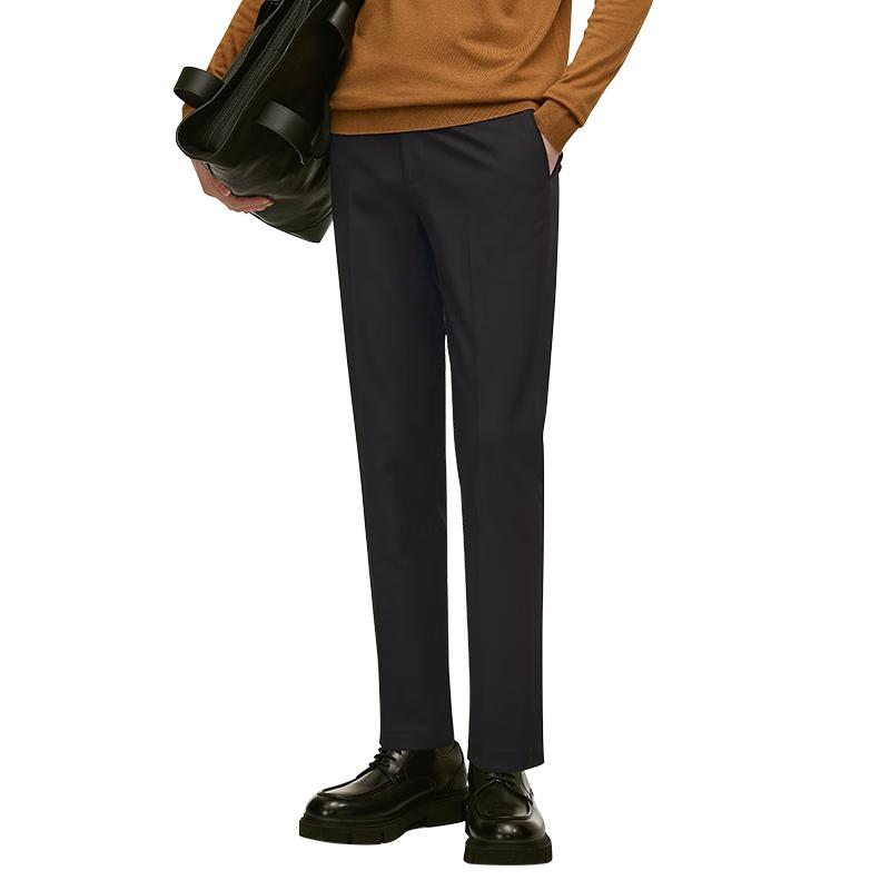 Hodo Men s Non-Iron Stretch Waist Business Suit Trousers 170/82A