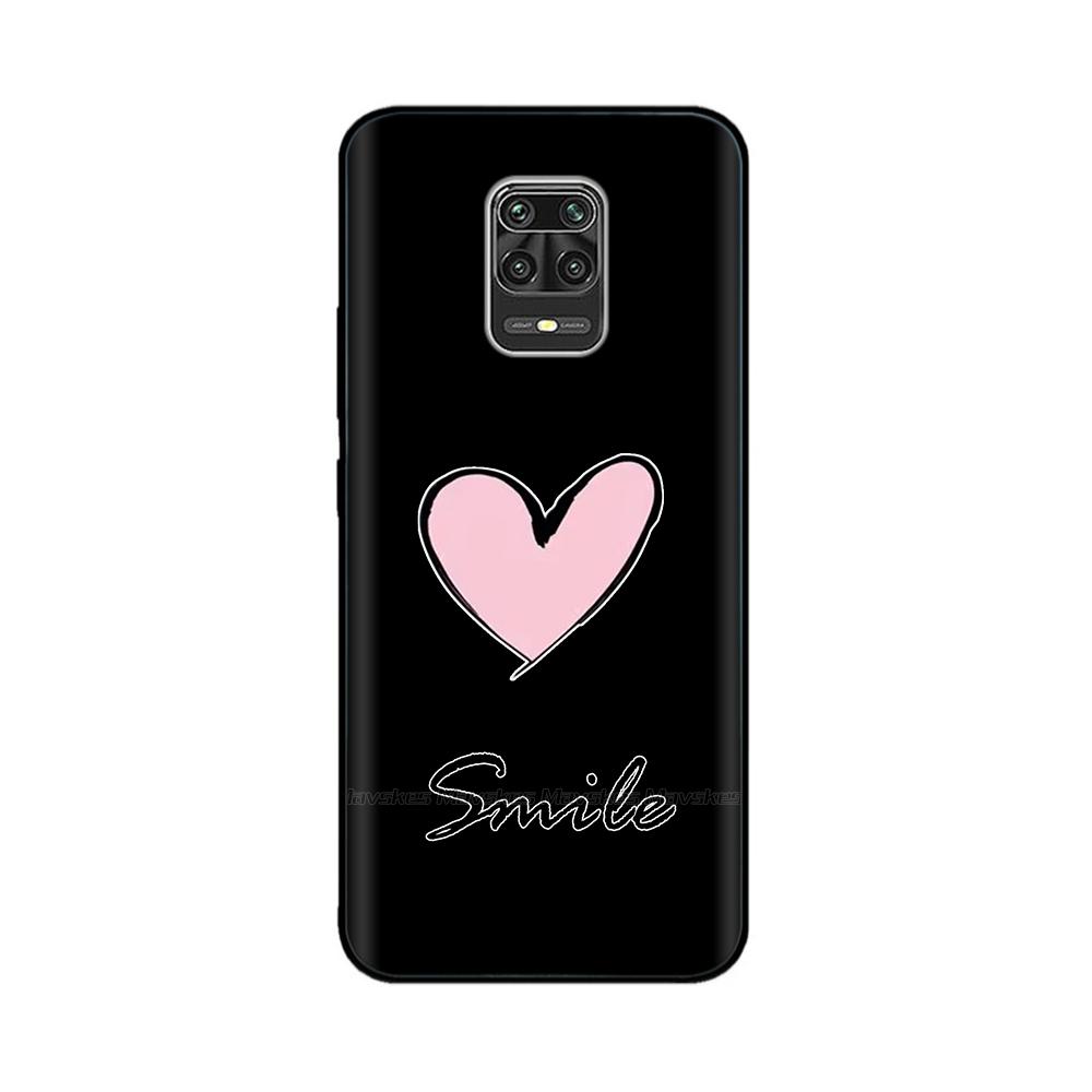 For Redmi Note 9 Pro Max Case NOTE 9S Cute Cartoon Cover Soft Silicone Phone Cases For Xiaomi Redmi Note 9 Pro Note9S Case Funda