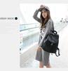 Damenrucksack aus Lammleder im koreanischen Stil mit Stickerei - Modisch & geräumig für Reisen oder die Schule