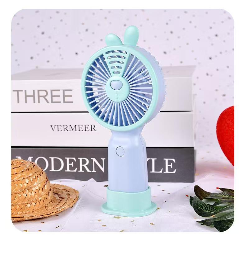 

2025 Portable USB Rechargeable Mini Handheld Fan for Students 14 x 6.2