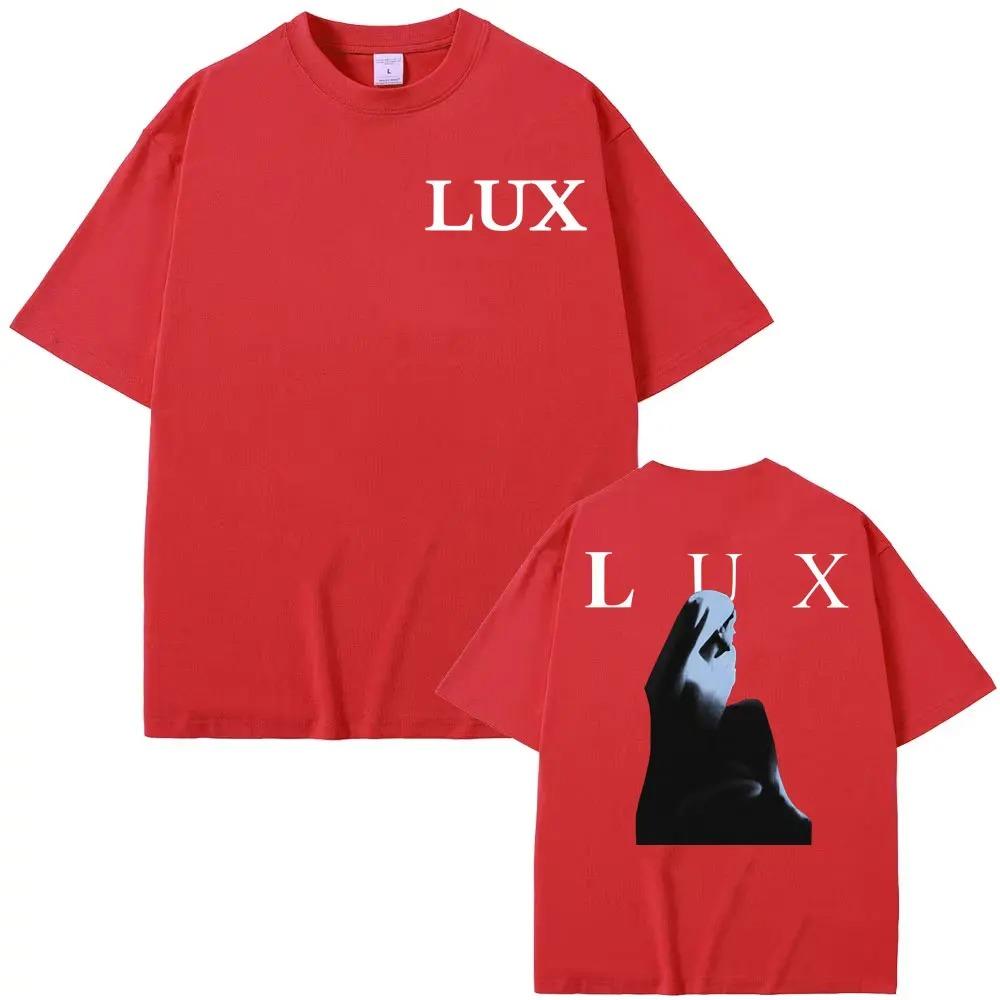 

Rosalia Singer LUX New Album Graphic TShirt Unisex Casual Short Sleeve Trendy Hip Hop Streetwear Men And Women Tshirt S