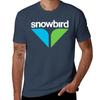 Best Seller Snowbird Logo Merchandise Tshirt Basic Solid Tee For Daily Use Tshirt
