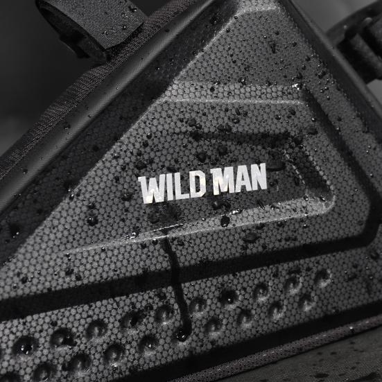 WILD MAN-ES19 Waterproof Hard Shell Front Tube Frame Bag for Road Bicycle