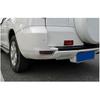 For Toyota RAV4 09-12 Chrome Silver Rear Fog Light Lamp Eyelid Molding Trim