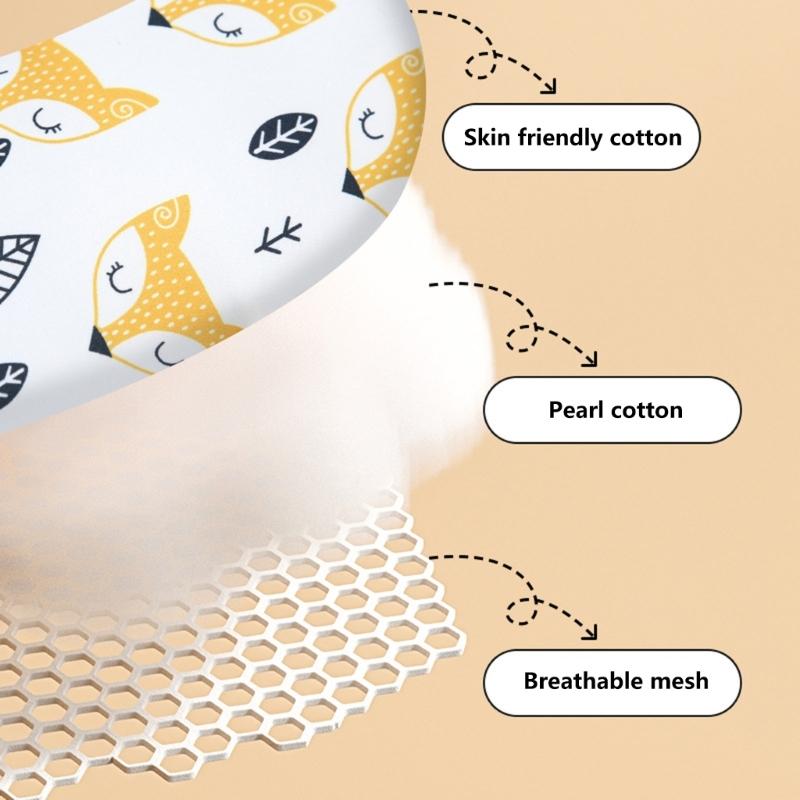 Premiums Baby Strollers Seat Pad Extra Thick Insulation Soft Machine Washable Cover for Most Pushchairs