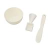 3 Stück DIY Gesichtsmasken-Schüssel-Set Spatel Messlöffel Gesichtsmasken-Mischschüssel-Set für den Heimgebrauch