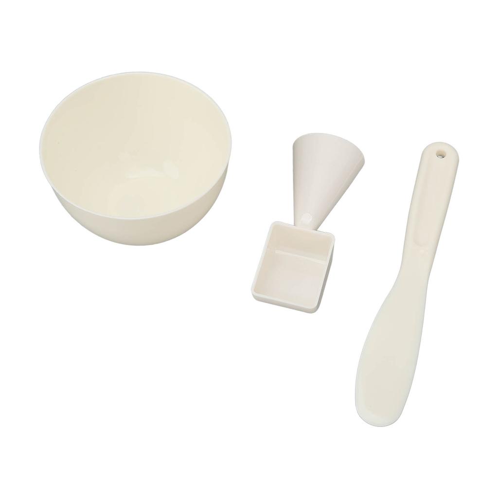3pcs DIY Face Mask Bowl Set Spatula Measuring Spoon Face Mask Mixing Bowl Set for Home Use